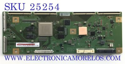 T-CON PARA TV SONY / NUMERO DE PARTE 6871L-6385E / 6870C-0848E / 6385E / LE650PQL (HP)(A4) / PANEL YDB0065UNG01 / MODELO XR-65A80J / XR65A80J